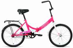 Велосипед ALTAIR CITY 20 (рост 14" 1ск. скл.) 2019-2020, фиолетовый/серый