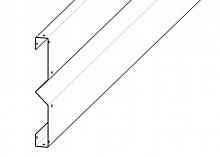 Ограждение мет/ для грядок Country EPB 180 корич