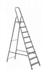 Лестница-стремянка 9-ст алюминиевая матовая Ам709 Москва