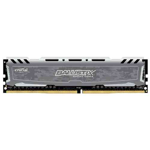 CRUCIAL DDR4 8Gb Ballistix Sport PC19200/2400MHz, CL16, 1.2v, BLS8G4D240FSB Grey RTL