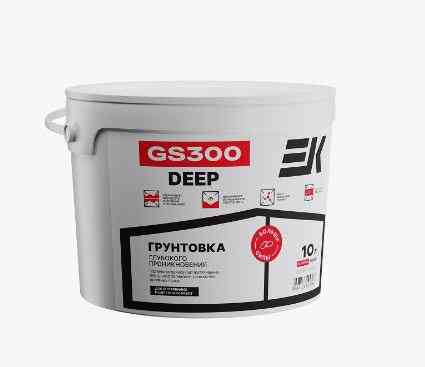 Грунтовка ЕК GS300 DEEP 10л (Ведро)