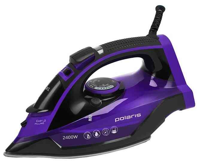 POLARIS PIR 2415К Черный/фиолетовый утюг