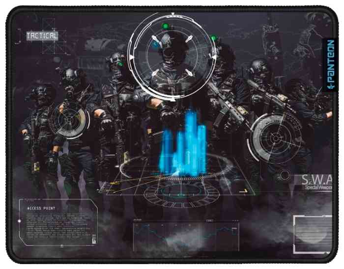 Игровой коврик JET.A Panteon GP-82SS SWAT малая (Speed Control, 360x280x3мм)