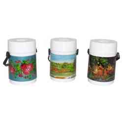 Термос 0,5л С387 ш/г, роспись, ст/колба (12)