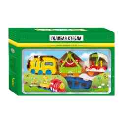 Ж/д Голубая стрела Карусель (1/24) 87165