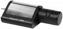 Электрическая точилка для ножей Galaxy LINE GL2443, черный/серебро