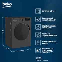 BEKO WSPE 6H616A стиральная машина