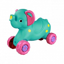 Каталка детская "Слоненок" бирюзовый М4941 (1)