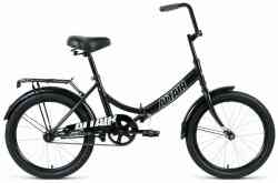 Велосипед ALTAIR CITY 20 (рост 14" 1ск. скл.) 2020-2021, черный/серый