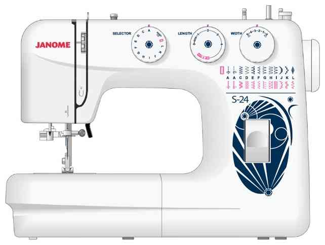 JANOME S-24 швейная машина