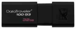 KINGSTON Flash drive USB3.0 256Gb DT100G3, Black RTL