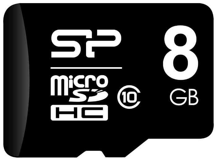 SILICON POWER MicroSDHC 8Gb Class10 Без адаптера RTL