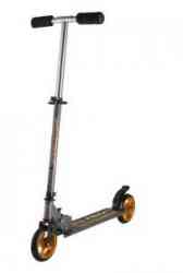 FOXX Extreme Power cталь PU колеса145мм, серо-оранжевый Самокат городской