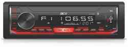 Автомагнитола ACV AVS-816BR 1din/красная/Bluetooth/USB/AUX/SD/FM/4*50