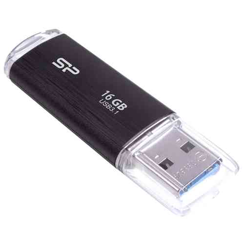 SILICON POWER Flash drive USB3.1 16Gb Blaze B02, Black RTL