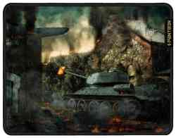 Игровой коврик JET.A Panteon GP-94SS TANK ATTACK малая (Speed Control, 360x280x3мм)