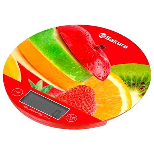 SAKURA SA-6076F 'фрукты' весы кухонные