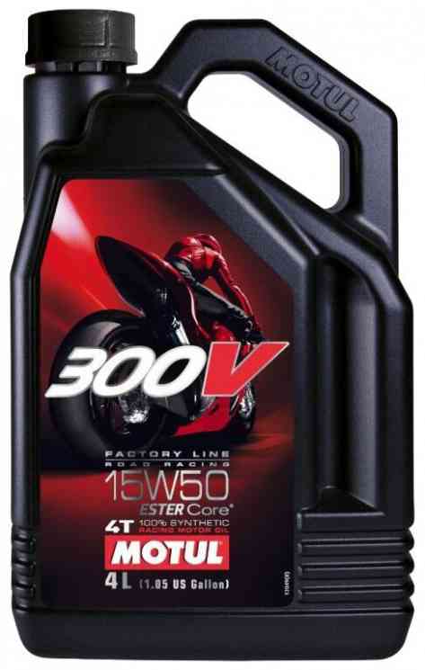 MOTUL EC 300V 4T FL ROAD RACING 15W-50 (4л.) Моторное масло
