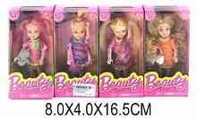 Кукла 12см с аксес-ми в ас-те. KL008-1/629959