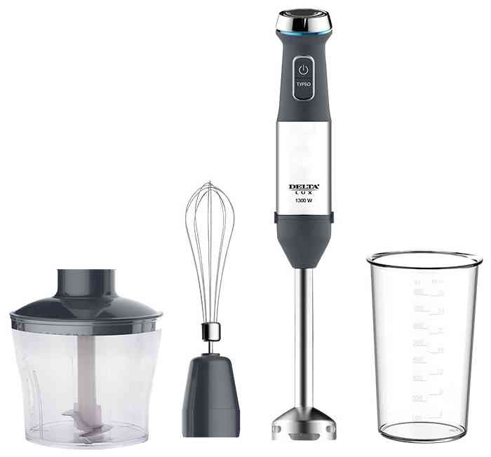 DELTA LUX DL-7046B серый Блендер