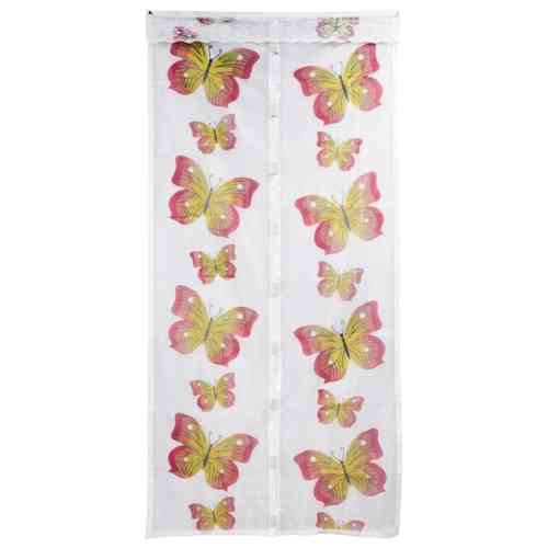 Сетка антимоскитная на магнитах Капутомоскито дизайн Бабочки KM-BD (10)