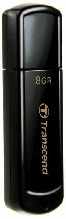 TRANSCEND 8Gb Jetflash 350 Black USB 2.0