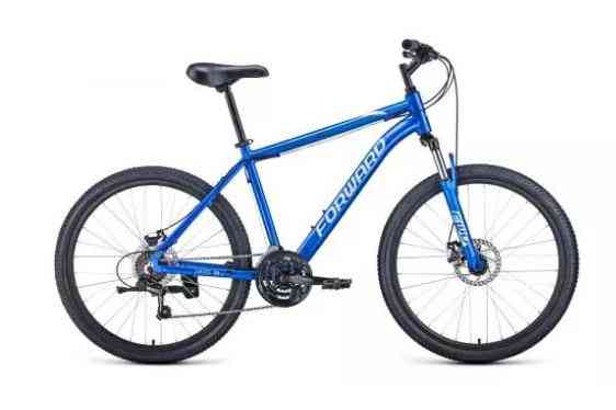 FORWARD HARDI 26 2.1 D (26' 21 ск. рост. 18') 2022, синий/бежевый, RBK22FW26706 Велосипед