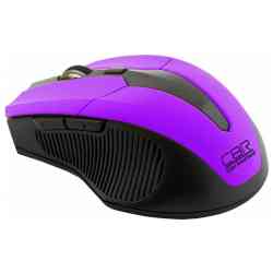 CBR CM-547 , purple, оптика, 2,4Ггц, 2400dpi, эргон, 2 доп.кл., USB мышь