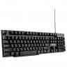 Гарнизон GK-200G, USB, черный, антифантомные и механизированные клавиши, 12 допол игровая клавиатура