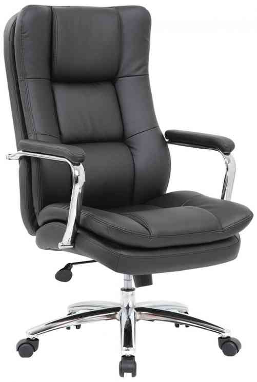 BRABIX PREMIUM "Amadeus EX-507", экокожа, хром, черное, 530879 кресло офисное