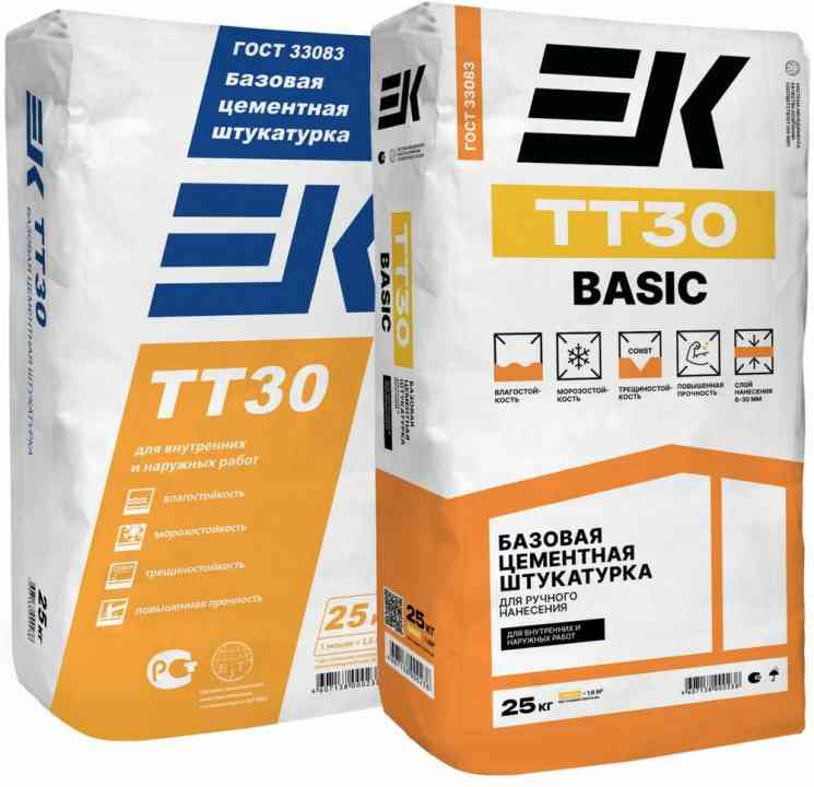 Штукатурка ЕК ТТ 30 /25кг