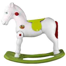 Качалка детская "Лошадка" белый М5273 (1)