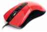 GEMBIRD MOP-415-R, USB, красный, 3кн.+колесо-кнопка, 2400DPI кабель 1.4м мышь
