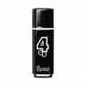 SMARTBUY 4Gb Glossy series Black USB 2.0 USB Flash drive