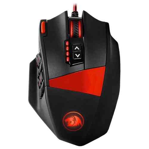 DEFENDER Проводная мышь redRAGON FOXBAT 18кн,1 кл-кн, 1000-16400 dpi игровая