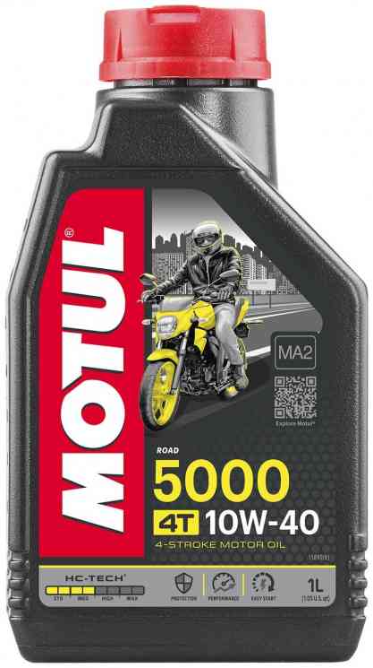 MOTUL EC 5000 4T 10W-40 (4л.) Моторное масло