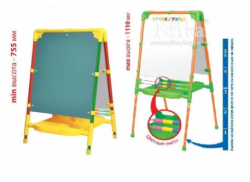 Мольберт растущий М2 синий,голубой (1) Ижевск