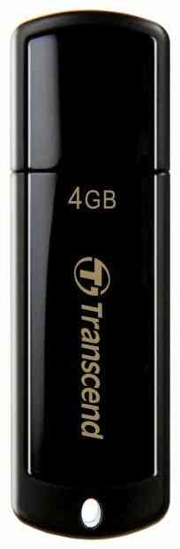 TRANSCEND Flash drive USB2.0 4Gb JetFlash 350 Black, RTL