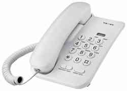 TEXET TX-212 (светло-серый) телефон настольный