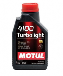 MOTUL 4100 Turbolight 10w40 (1л) Моторное Масло