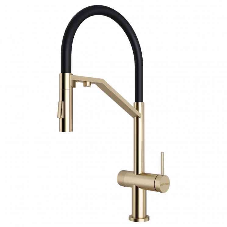 Paulmark ZENDER, смеситель, светлое золото