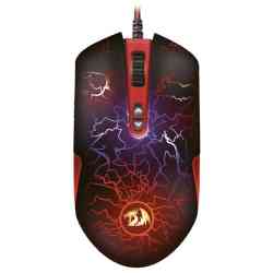 DEFENDER Проводная мышь redRAGON LAVAWOLF 8кн,1 кл-кн,250-2000dpi игровая