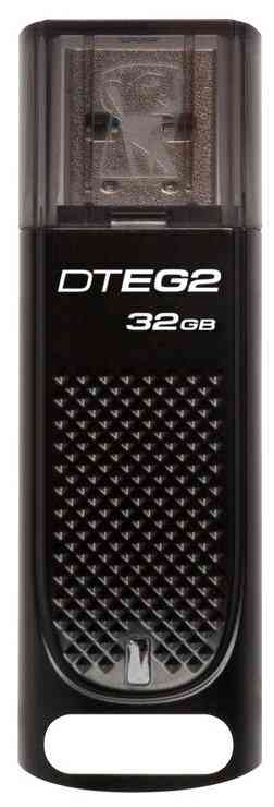 KINGSTON Flash drive USB3.1 32Gb Data Traveler DTEG2/32GB, Elite G2, Black, RTL