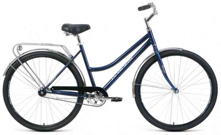 Велосипед FORWARD TALICA 28 1.0 (рост 19" 1ск.) 2020-2021, темно-синий/сиреневый