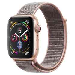 Apple Watch Series 4 40mm Gold Aluminum Case with Pink Sand Sport Loop
