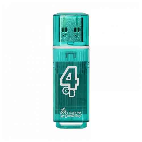 SMARTBUY 4Gb Glossy series Green USB 2.0 USB Flash drive