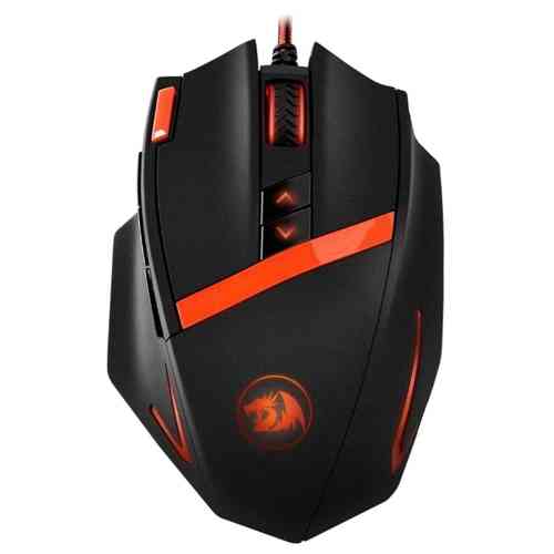 DEFENDER Проводная мышь redRAGON MAMMOTH 9кн,1 кл-кн, max 16400dpi игровая