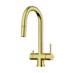 Omoikiri Akita-S-LG, смеситель, светлое золото