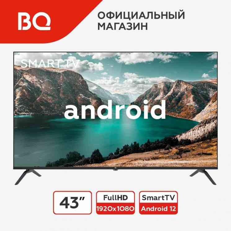 BQ 43FS38B Black SMART Телевизор