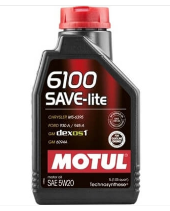 Motul 6100 SAVE-LITE 5w20 (1л) Моторное Масло